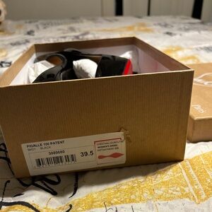 Christian Louboutin Black Patent Heels